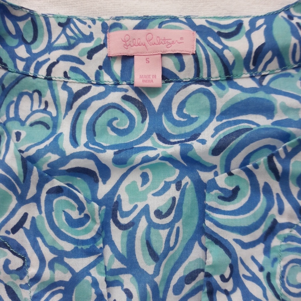 LILLY PULITZER TUNIC 100% COTTON